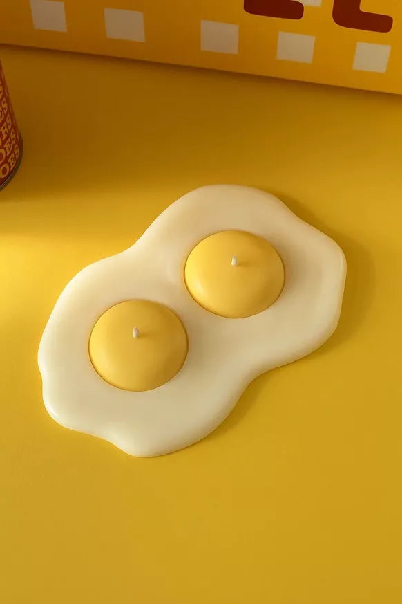Bougie - Oeuf au Plat Double
