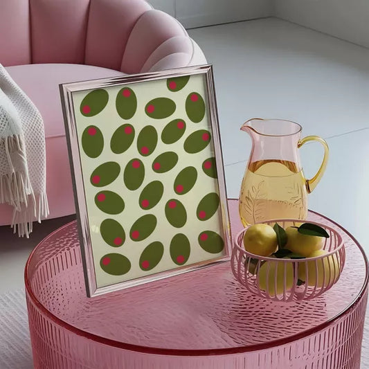 Olive Pop - Affiche Rétro - format 30x40 cm