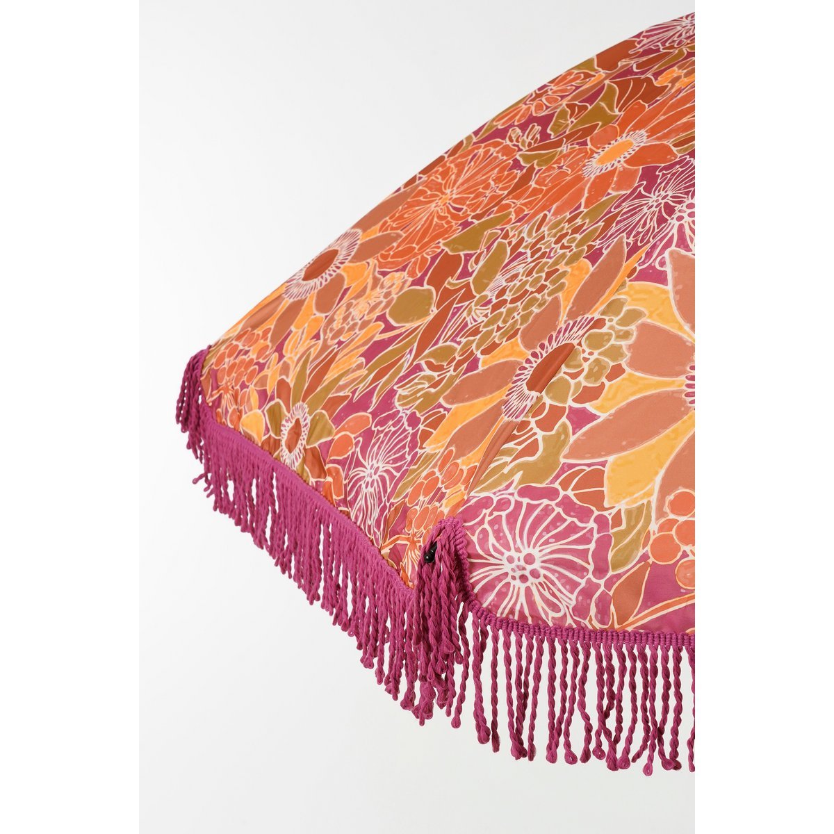 Parasol de fleurs - H238 x Ø220 cm - rose