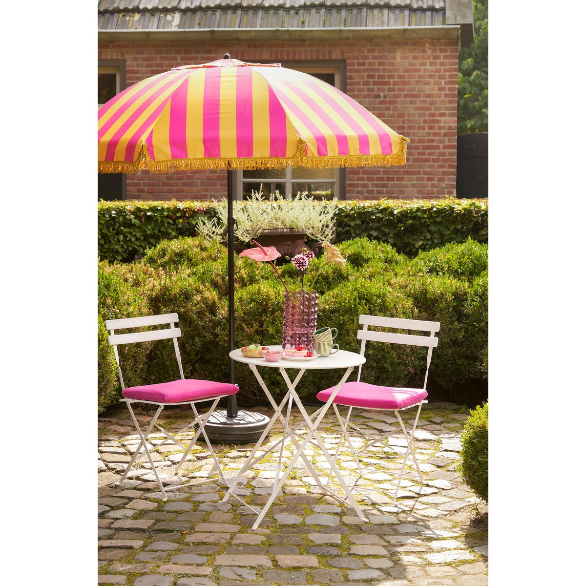Parasol Osborn - H238 x Ø220 cm - Jaune