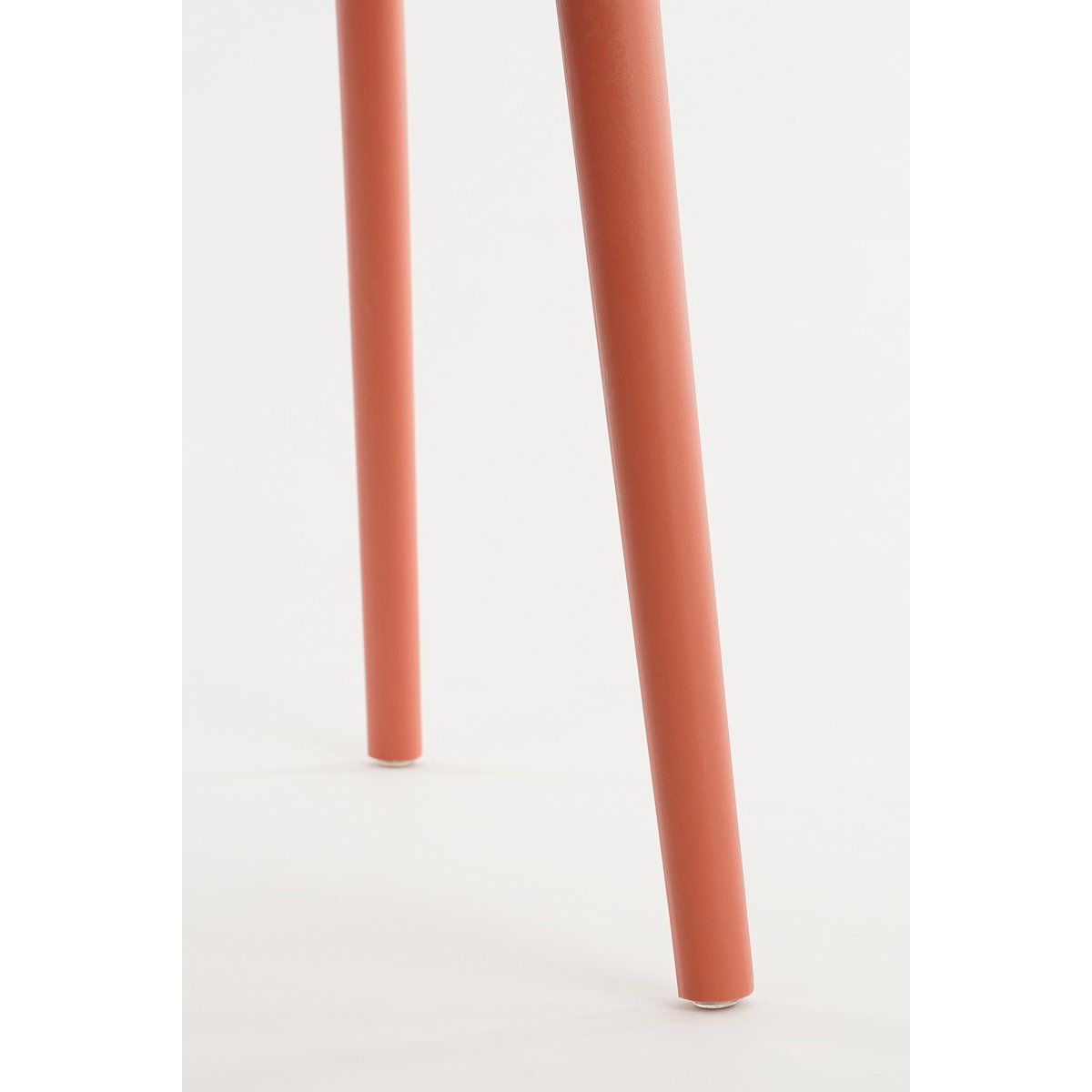 Chaise de jardin Nebraska - L56 x l57 x H80 cm - Polypropylène - Saumon
