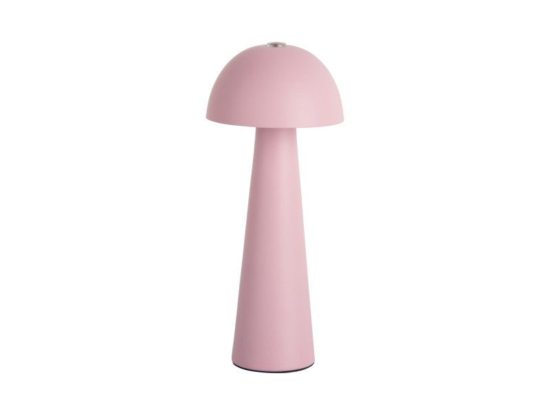 Lampe de table mini led dome -rose
