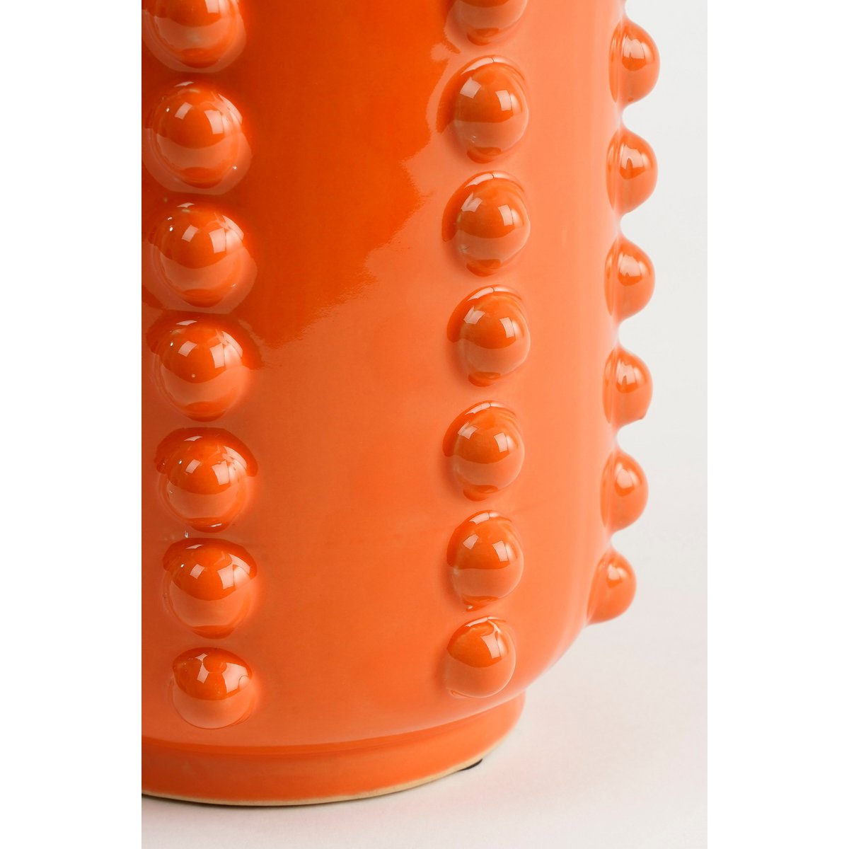 Vase Boaz - H30 x Ø11 cm - Céramique - Orange