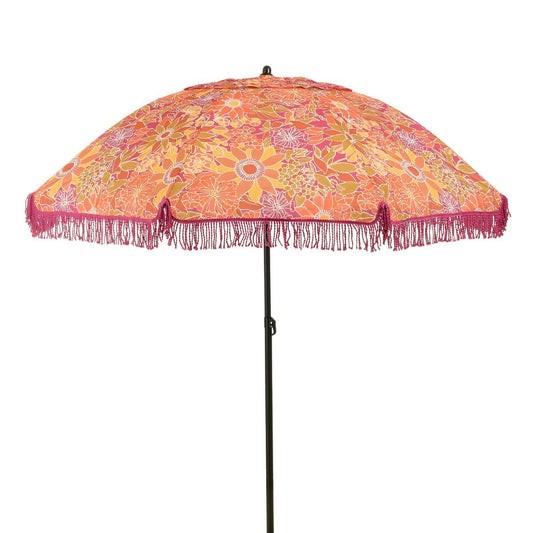 Parasol de fleurs - H238 x Ø220 cm - rose
