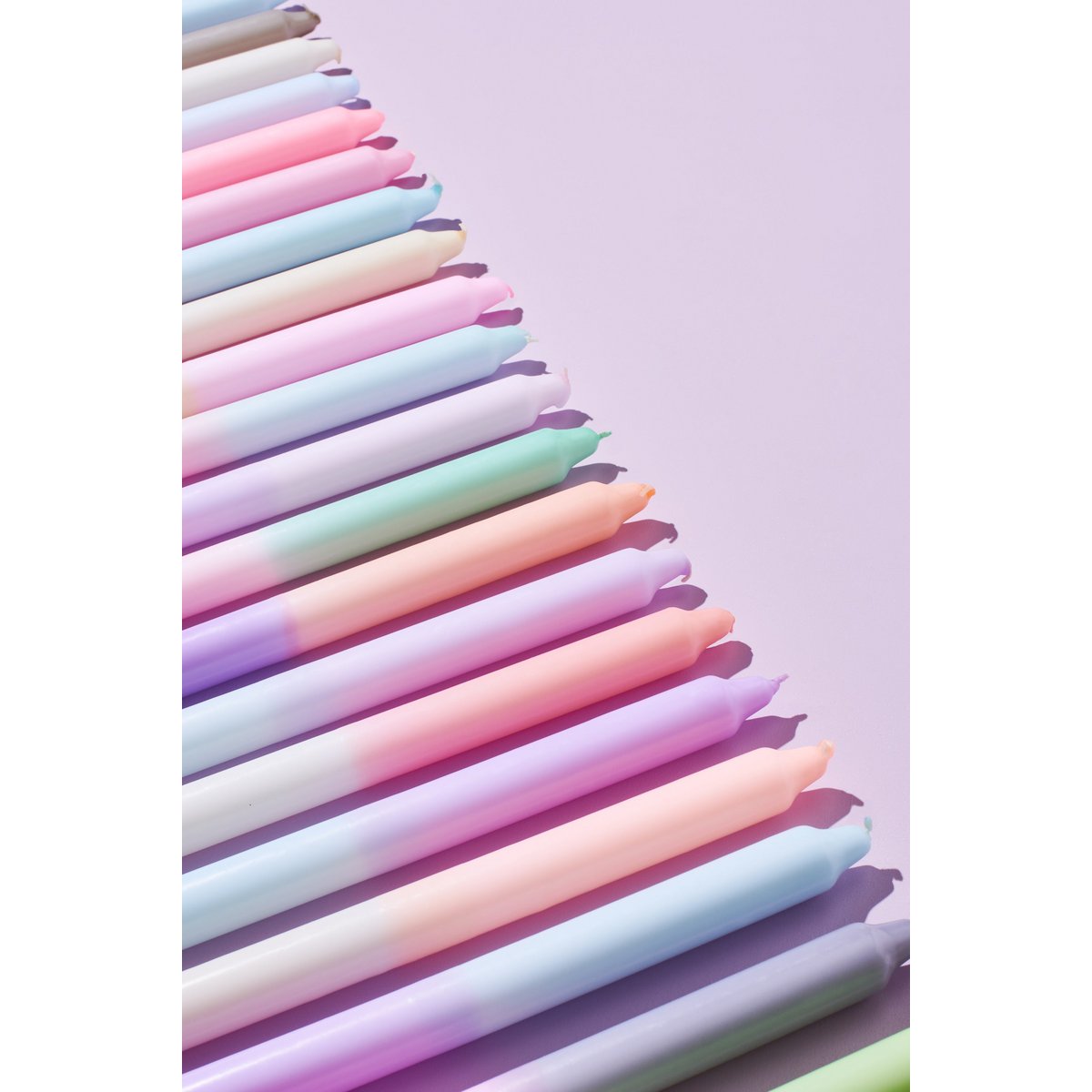 Bougies DIY Box Dip Dye : Édition Néon
