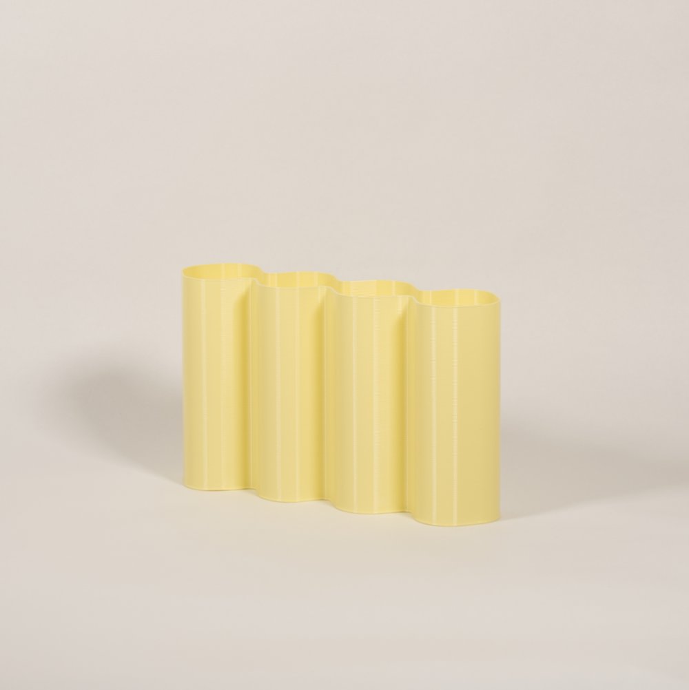 vase Alvaro M - jaune pastel