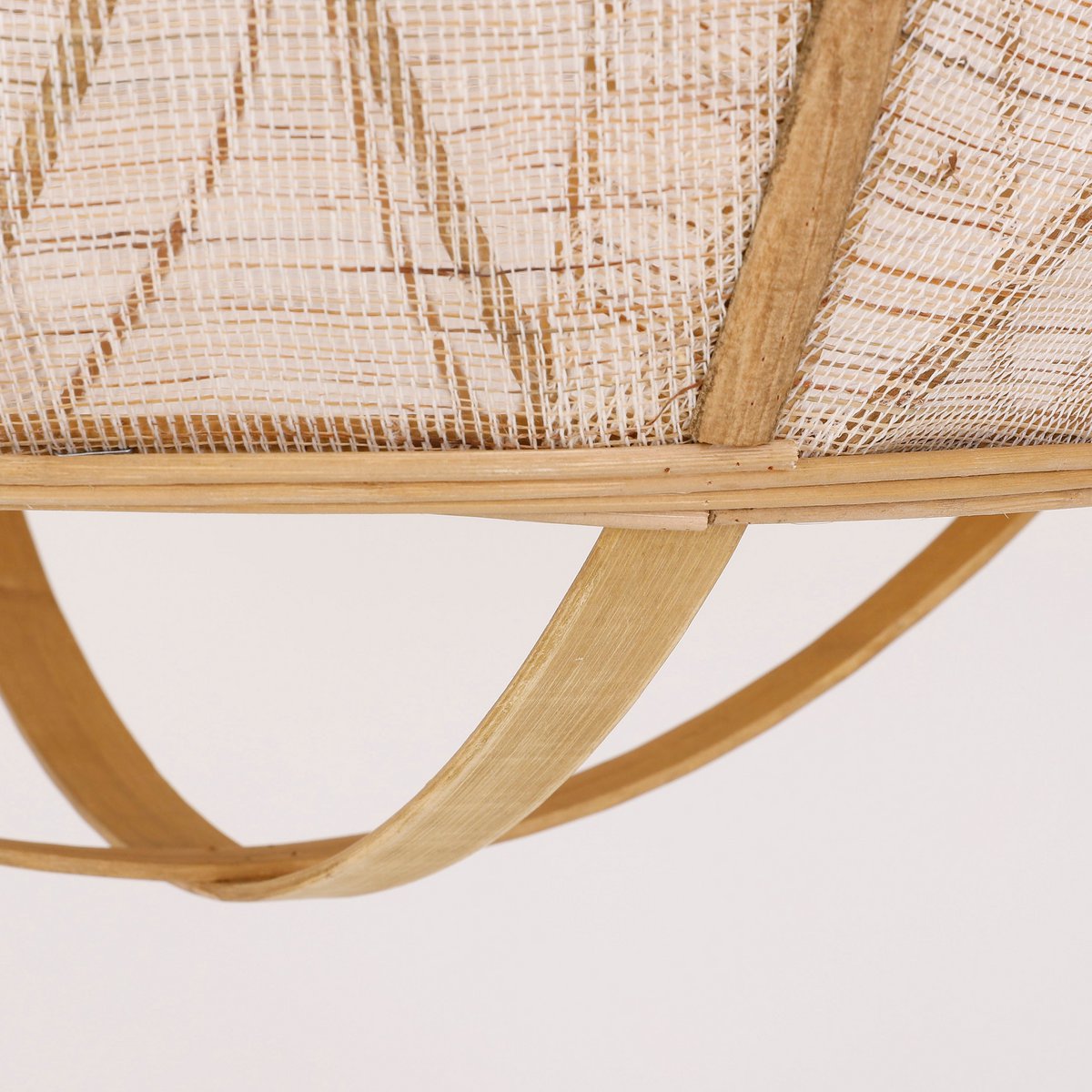 Lampe à Suspension Pella / H50 x Ø51 cm - Lin - Beige