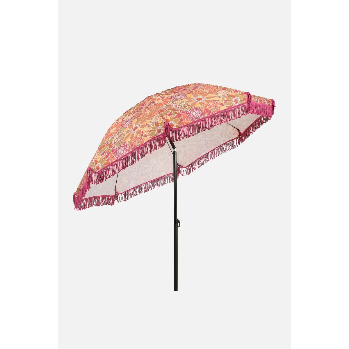 Parasol de fleurs - H238 x Ø220 cm - rose