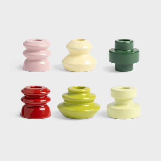 Bougeoirs - différentes couleurs