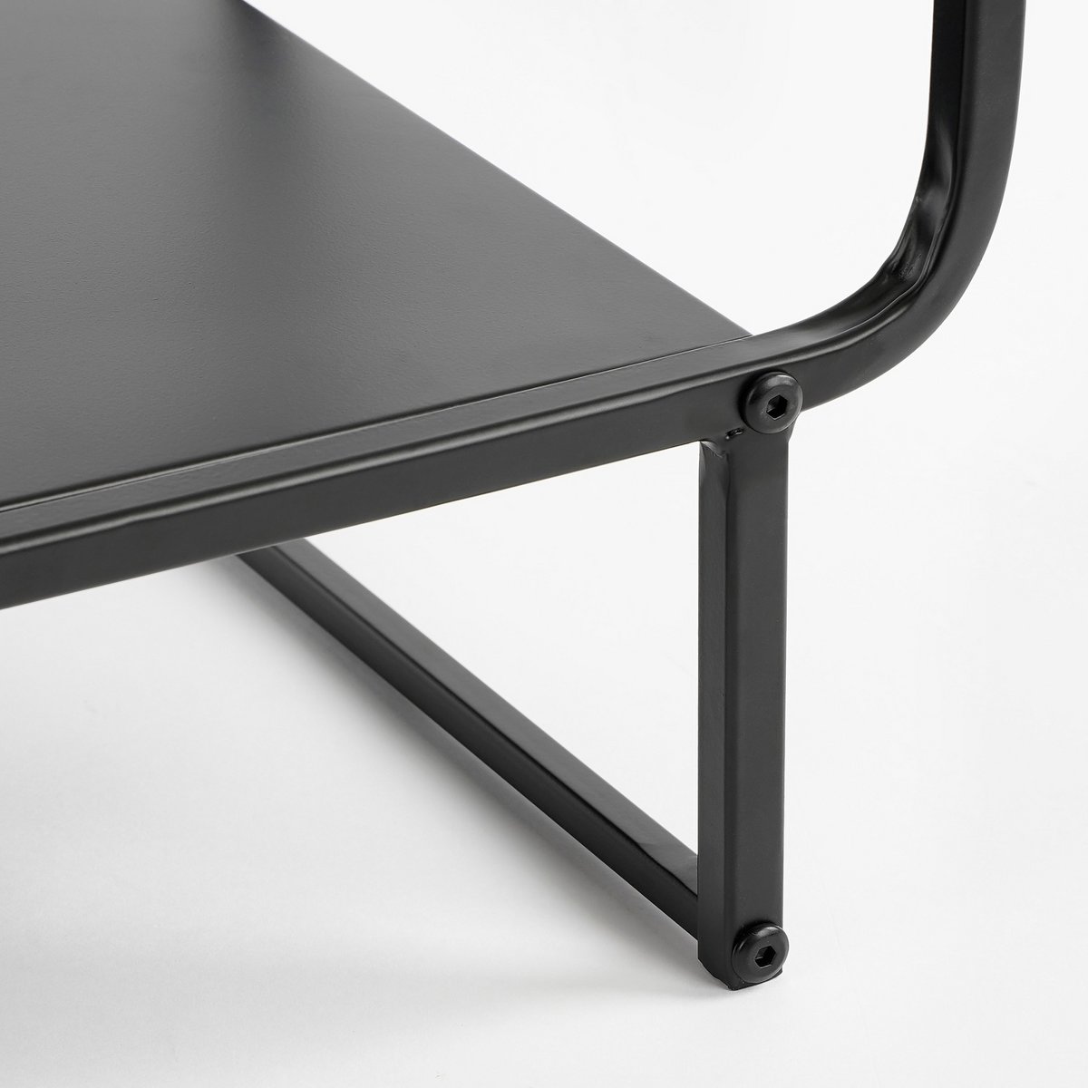 Élément mural Jules - L70 x L30 x H76 cm - Métal - Noir