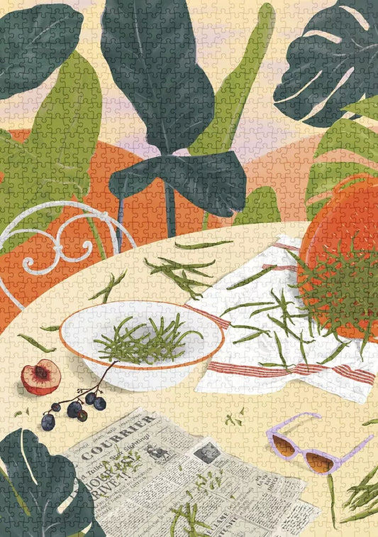Puzzle Les haricots verts