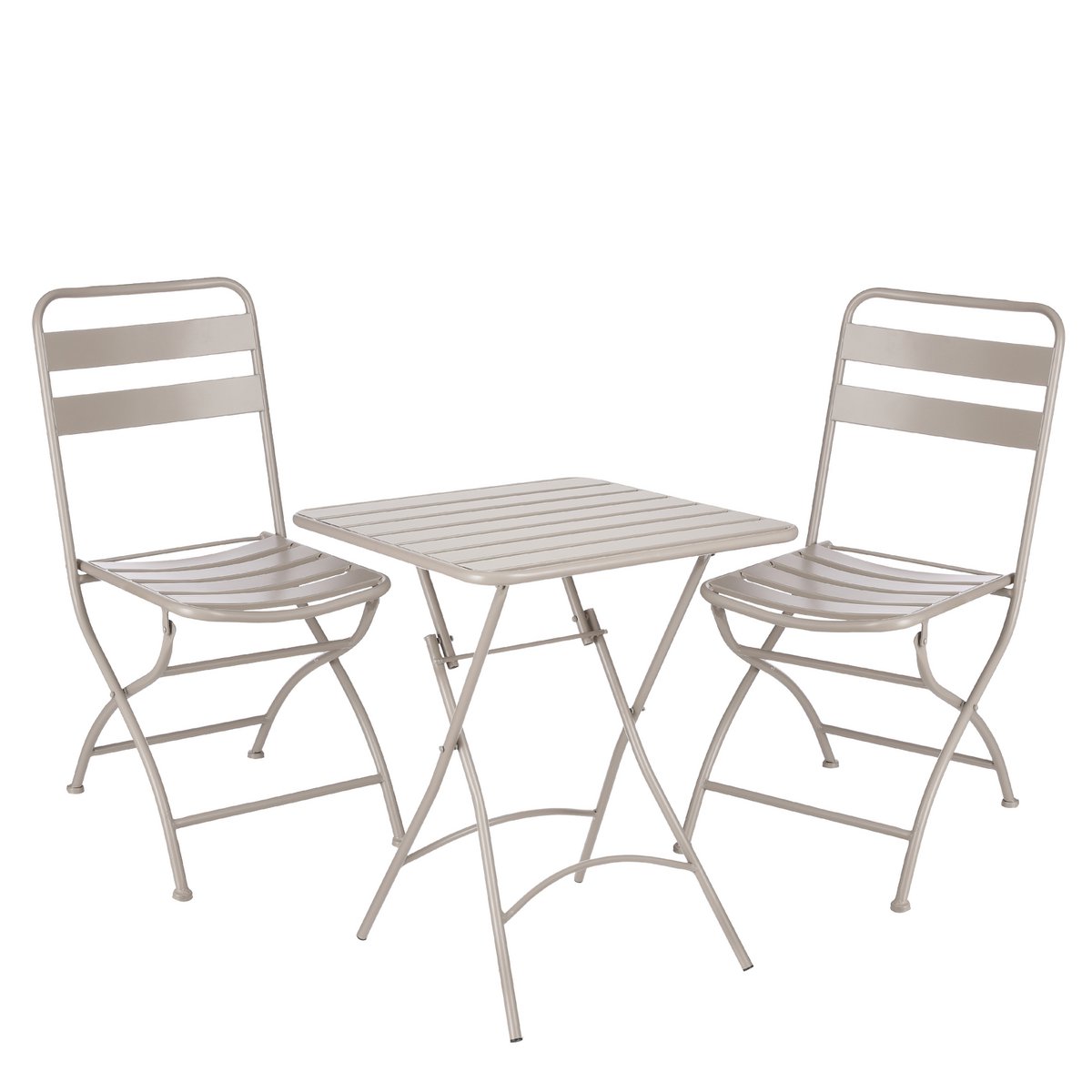 Ensemble Bistro Evita - Lot de 3 - Métal - Marron