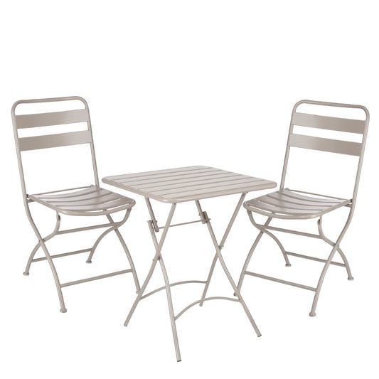 Ensemble Bistro Evita - Lot de 3 - Métal - Marron