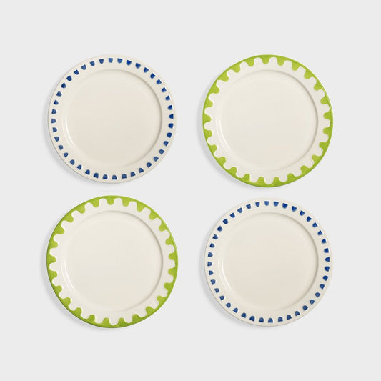 SET DE 4 ASSIETTES MEDIUM