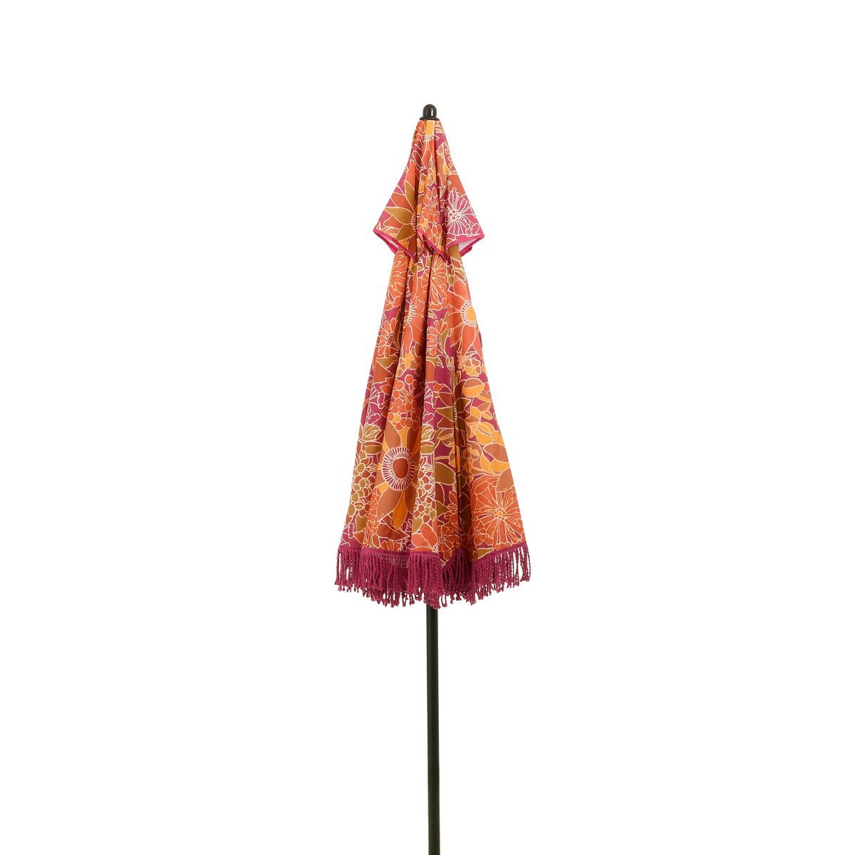Parasol de fleurs - H238 x Ø220 cm - rose