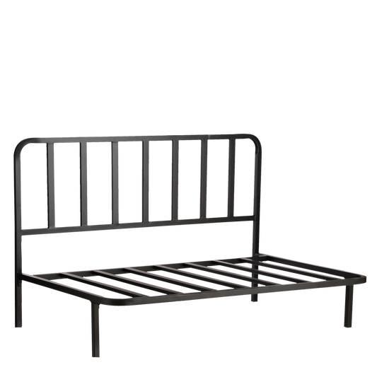 Canapé Celo Lounge - L122 x l83 x H78 cm - Métal - Noir