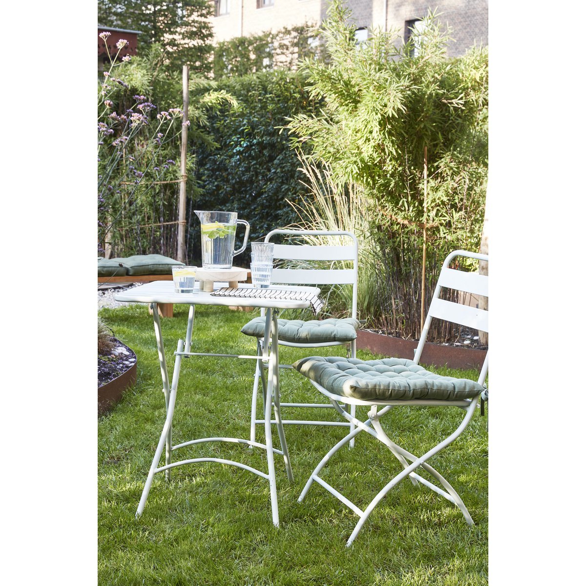 Ensemble Bistro Evita - Lot de 3 - Métal - Marron