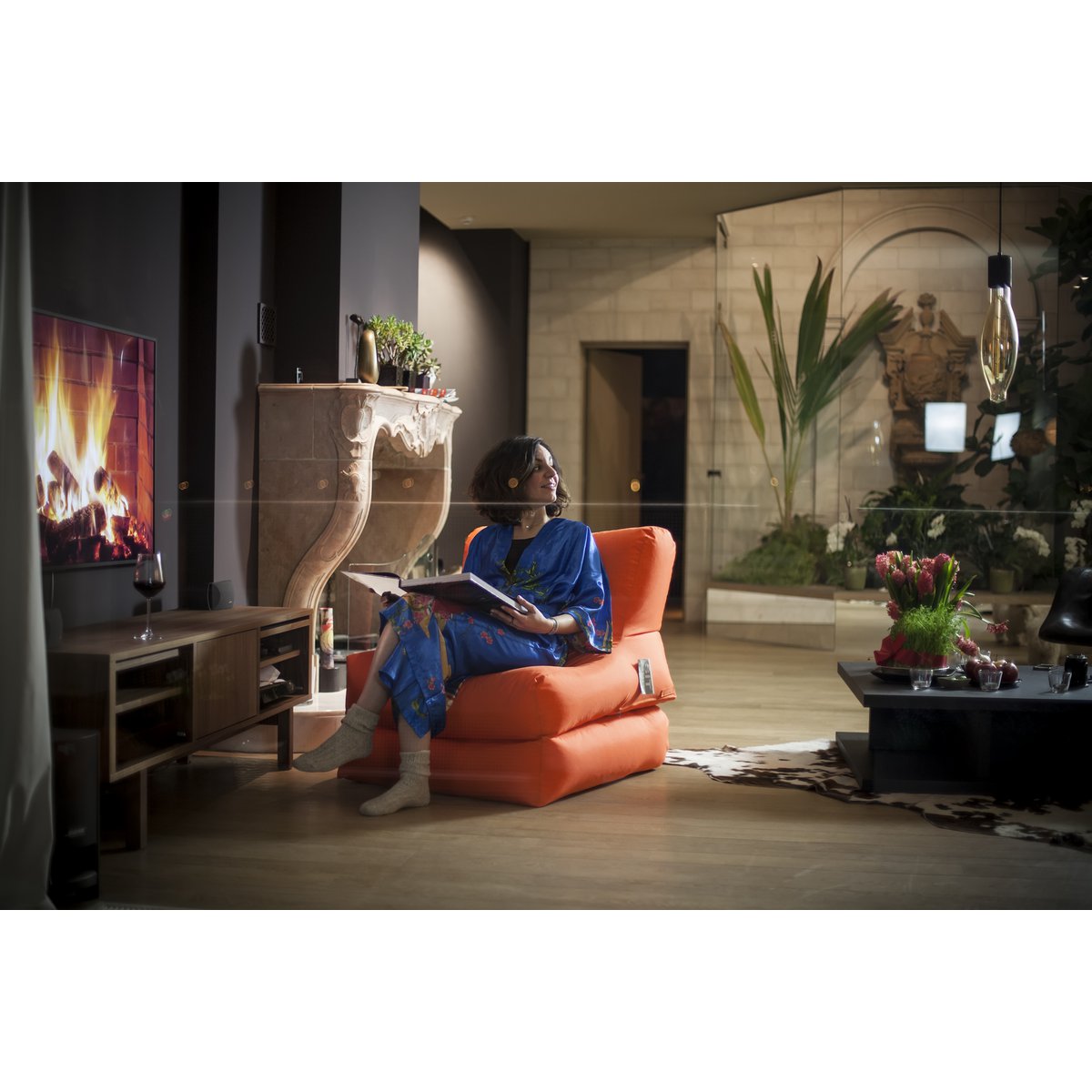 SALON DE PLAGE - orange