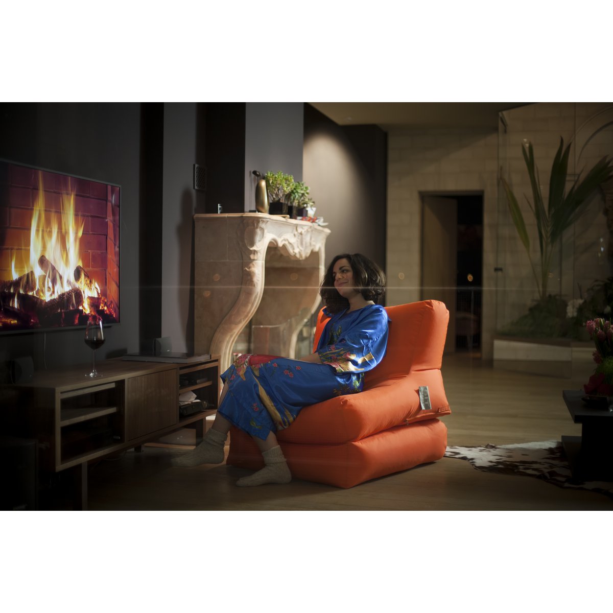SALON DE PLAGE - orange