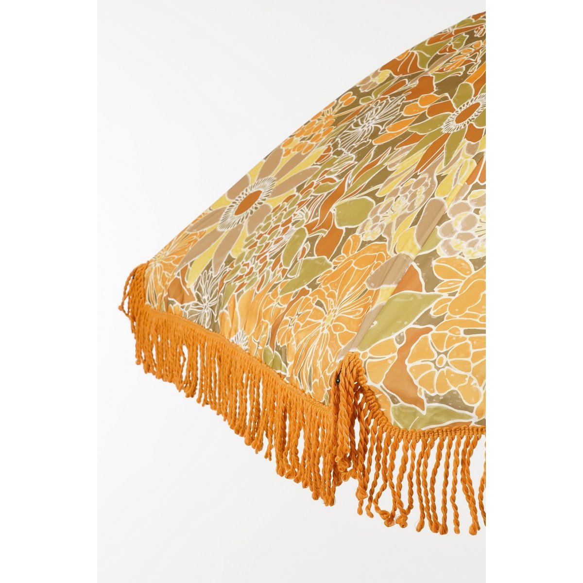 Parasol de fleurs - H238 x Ø220 cm - brun