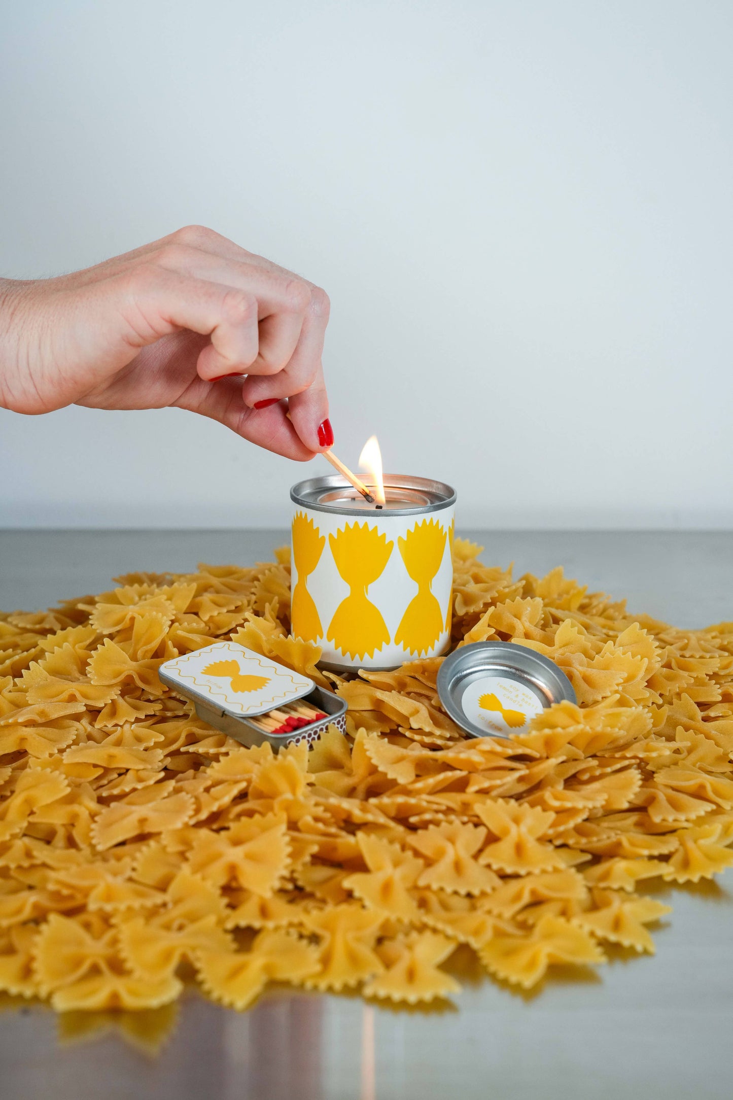 PÂTES (citron + basilic)