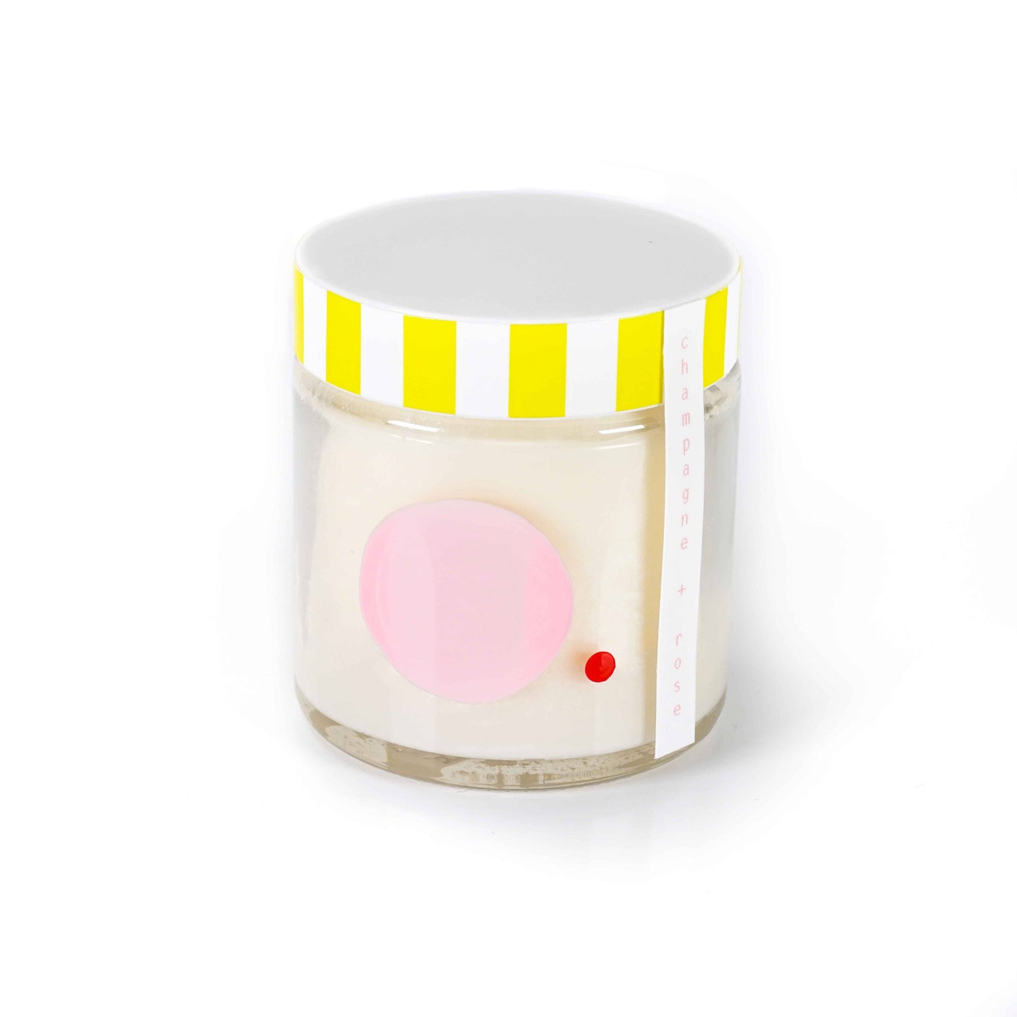 BOUGIE CHAMPAGNE ET ROSE