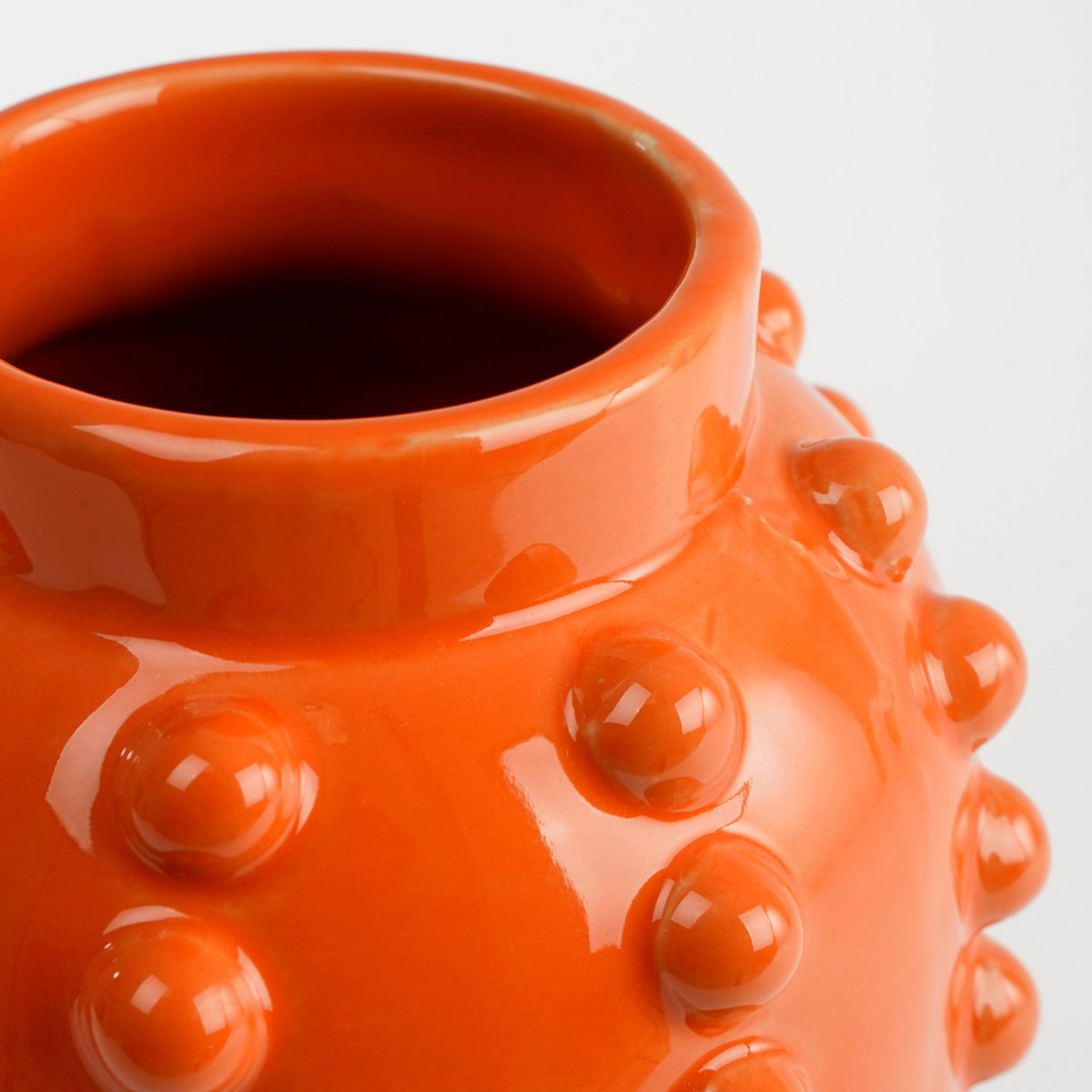 Vase Boaz - H30 x Ø11 cm - Céramique - Orange
