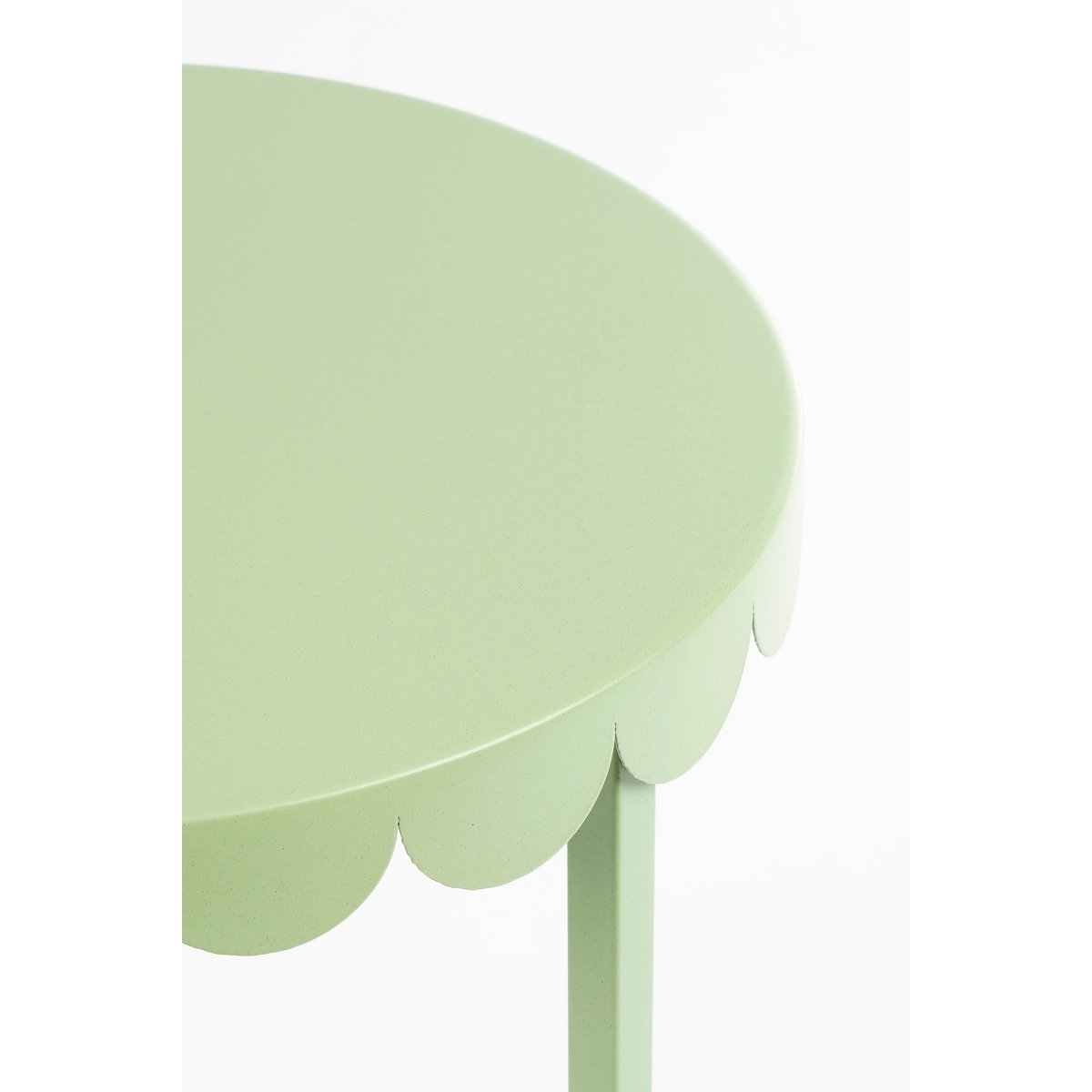 Table d'appoint Lara - Ensemble de 2 - H51 X Ø40 cm - Metal - Mintgroen