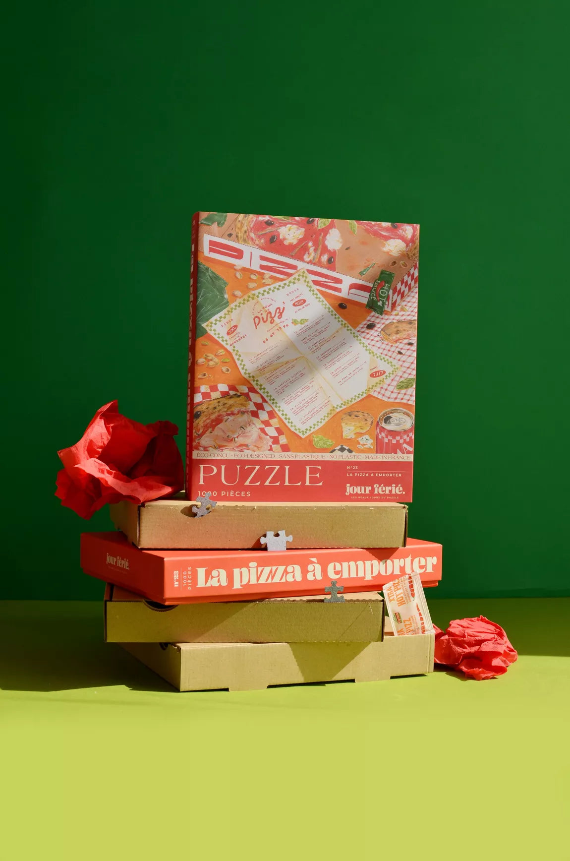 Pizza à emporter Puzzle 1000 pcs