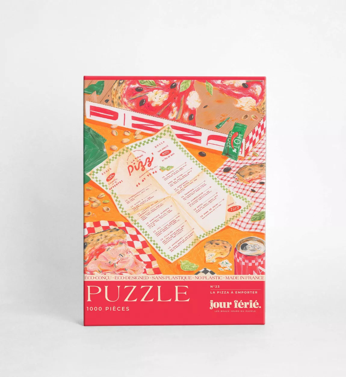 Pizza à emporter Puzzle 1000 pcs