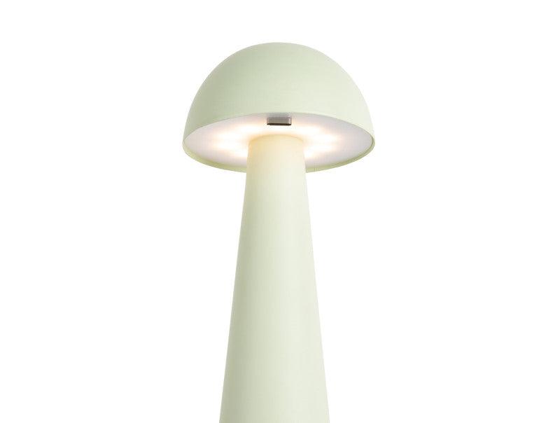 Lampe de table mini led dome vert