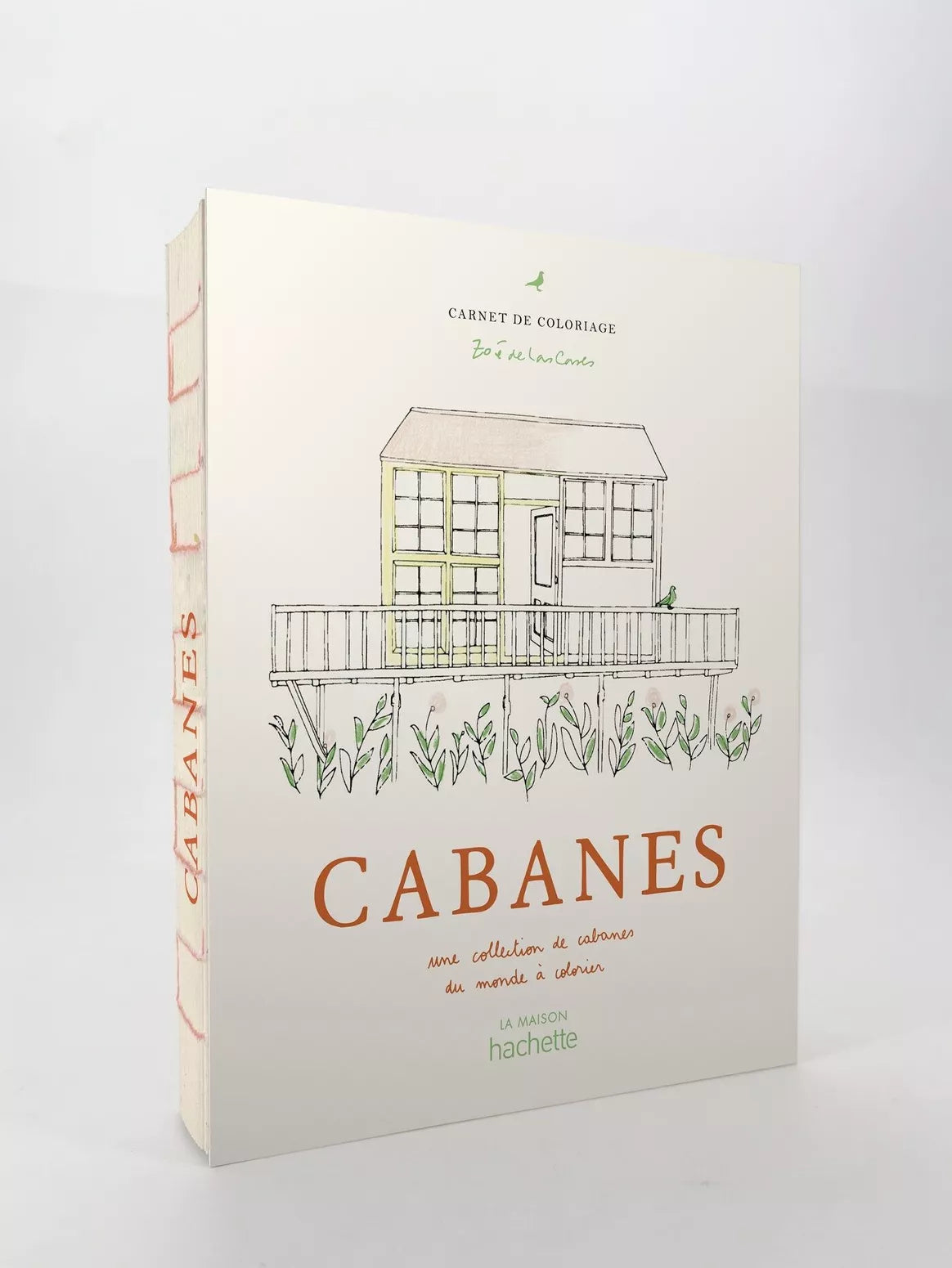 Nouveauté ! CAHIER DE COLORIAGES - Cabanes - Zoé de Las Cases