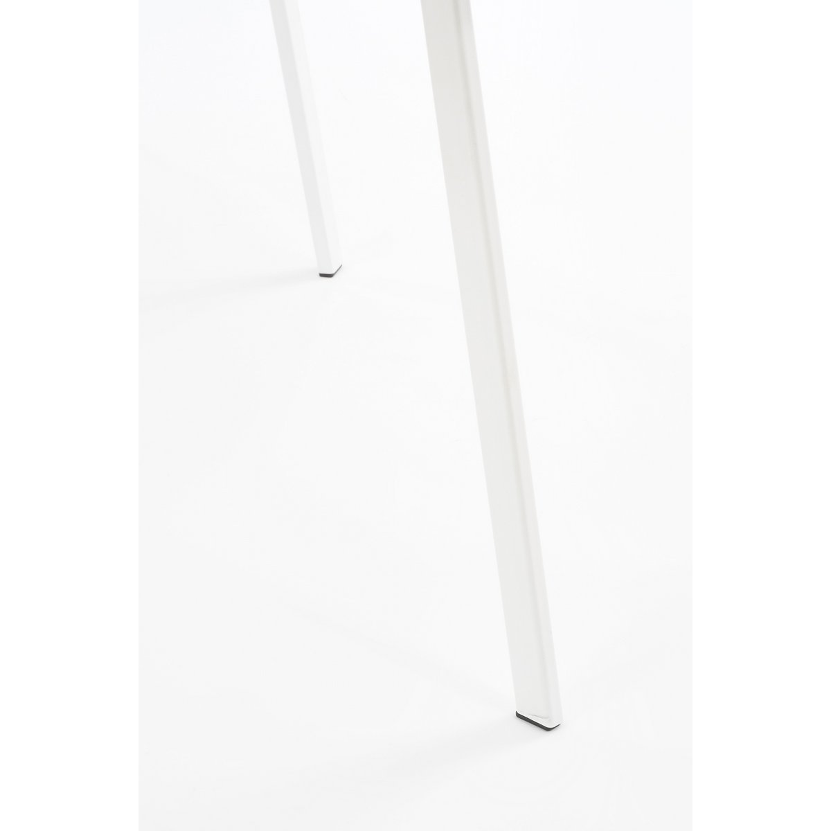 Table d'appoint Seatle à l'extérieur - H50 x Ø50 cm - Métal - blanc