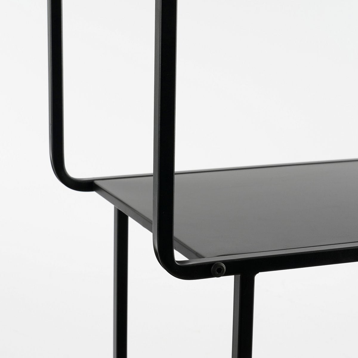 Etagère Jules - L76 x l30 x H178 cm - Métal - Noir