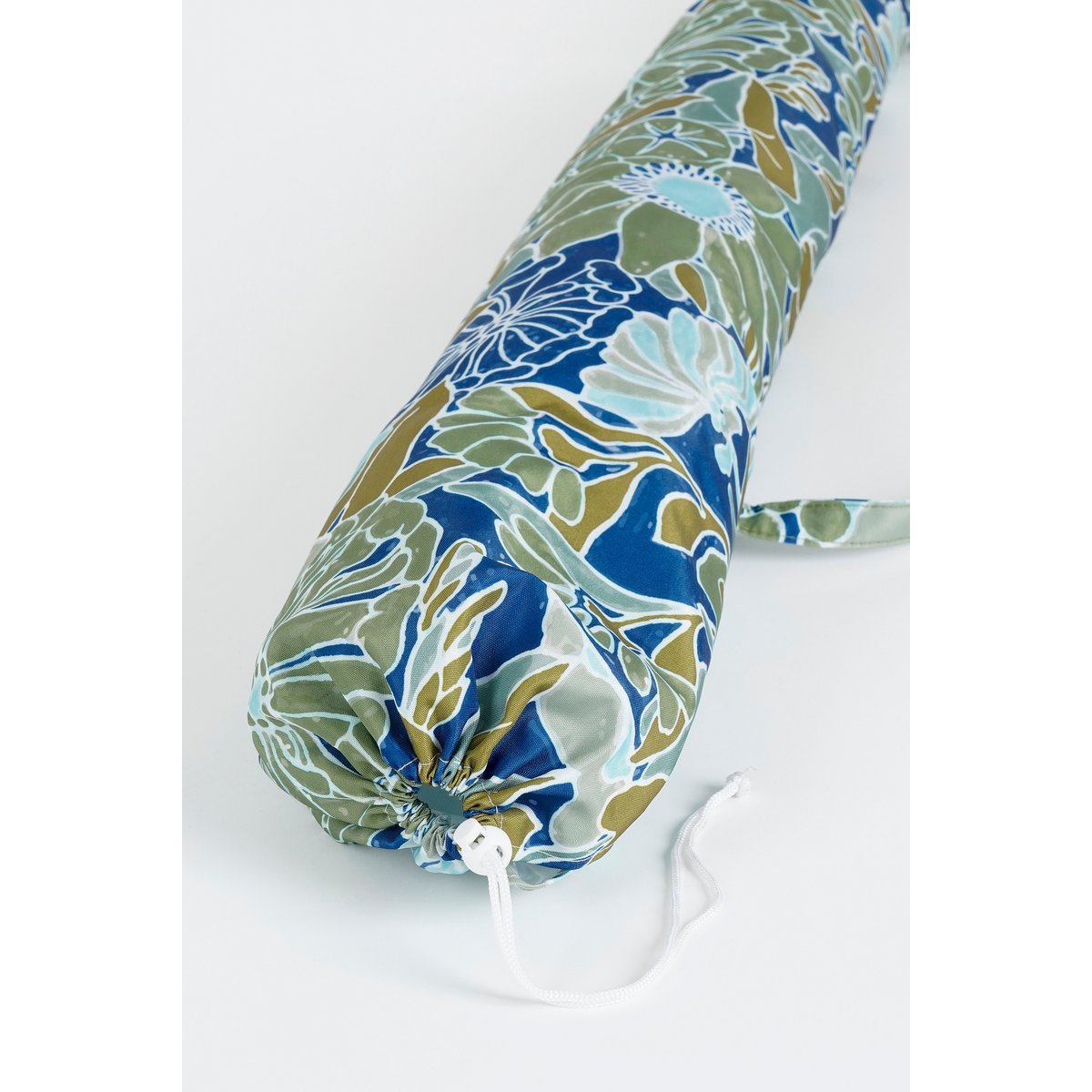 Parasol de fleurs - H238 x Ø220 cm - bleu