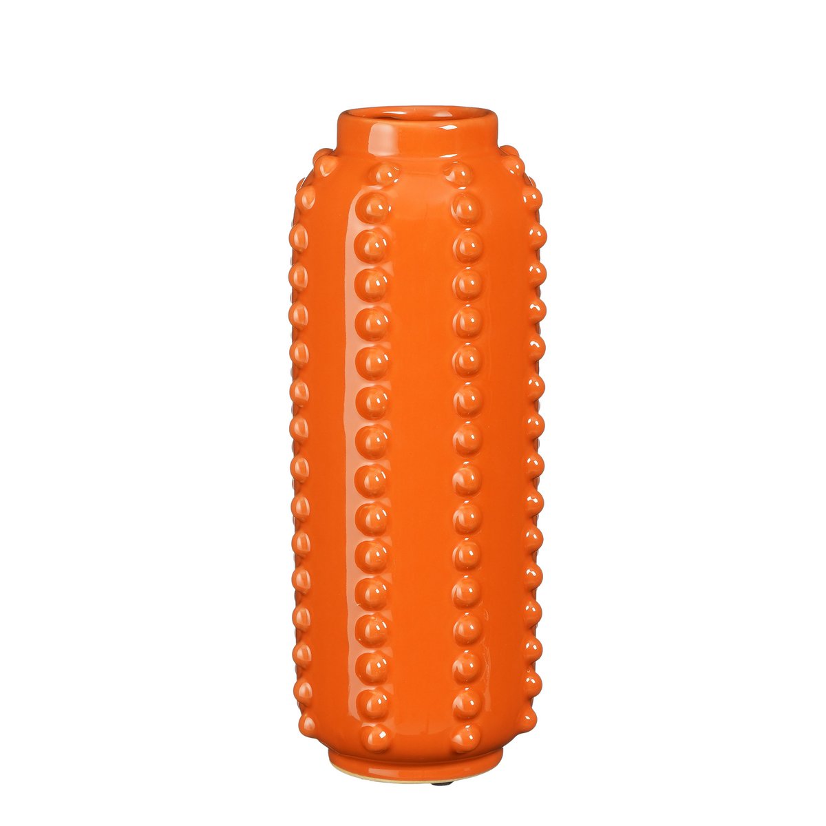 Vase Boaz - H30 x Ø11 cm - Céramique - Orange