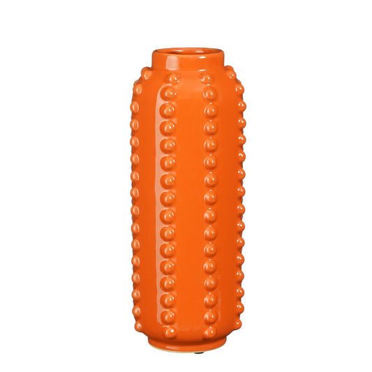 Vase Boaz - H30 x Ø11 cm - Céramique - Orange