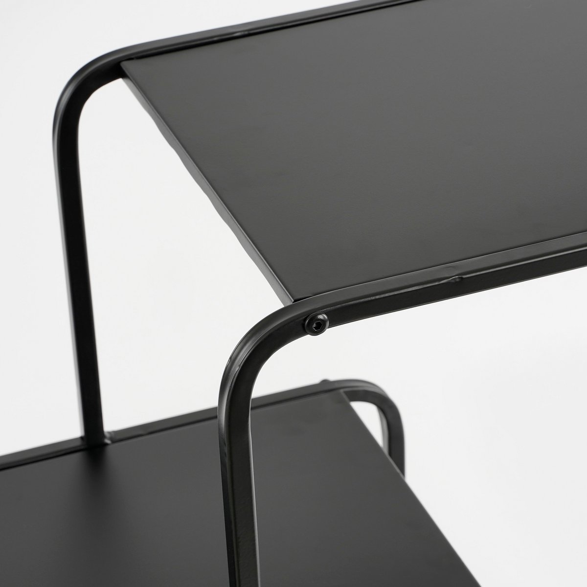 Élément mural Jules - L70 x L30 x H76 cm - Métal - Noir